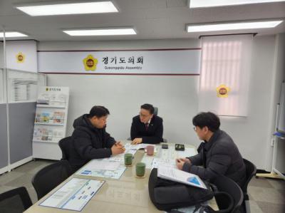 [NSP NEWS Image]김정영 경기도의원, 경기북부 고속철도망 확충 논의