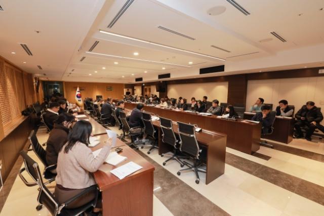 NSP통신-군포시 제설 지원체계 개선 회의 모습. (사진 = 군포시)