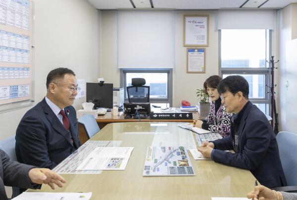 [NSP PHOTO]칠곡군, 국·도비 확보 위해 관계 기관 협의