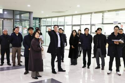 [NSP PHOTO]화성시 구청 개청 앞두고 최종 현장점검 실시