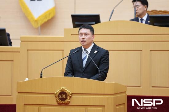 NSP통신-임형석 전남도의원 제396회 제1차 본회의에서 전남ㆍ광주 행정통합에 대한 시도지사-국회의원 간담회 합의 결과 대해 5분 자유발언 (사진 = 전남도의회)