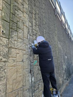 [NSP PHOTO]포항시, 감실교 스마트 시설관리 센서 설치...노후 교량 안전 선제 대응