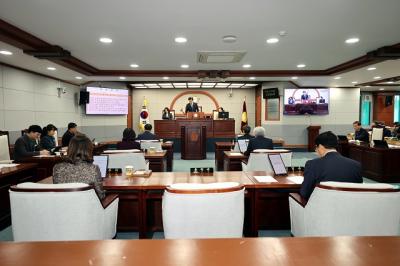 [NSP PHOTO]진안군의회 제304회 임시회 폐회