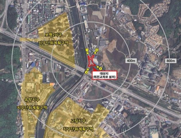NSP통신-회전교차로 위치도. (이미지 = 용인특례시)