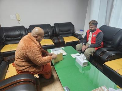 [NSP PHOTO]추락 전투기  조종사 구한 외국인 근로자 체류 기간 만료와 건강 악화도움의 손길 절실