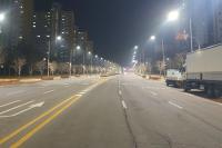 [NSP PHOTO]나주시, 혁신도시 노후 가로등 교체로 밝고 안전한 도시 조성