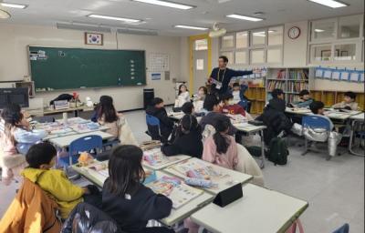 [NSP PHOTO]포스코 직원자녀 대상 키즈 잉글리시 캠프 친구들이랑 놀면서 영어 배워요 운영