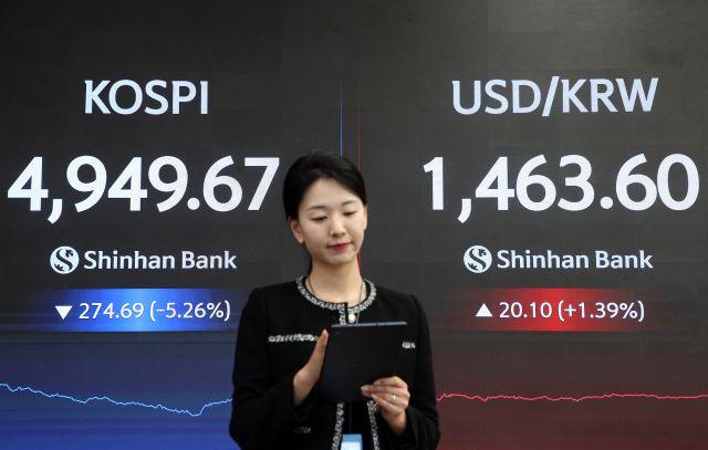 NSP통신-지난 2일 신한은행 딜링룸. (사진 = 신한은행)