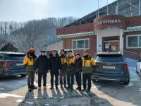 [NSP PHOTO]김천시, 2개지구 지적재조사 기준점 측량 실시