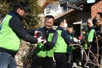 [NSP PHOTO]한전기술, 연탄나눔으로 이웃과 함께하는 따뜻한 겨울나기