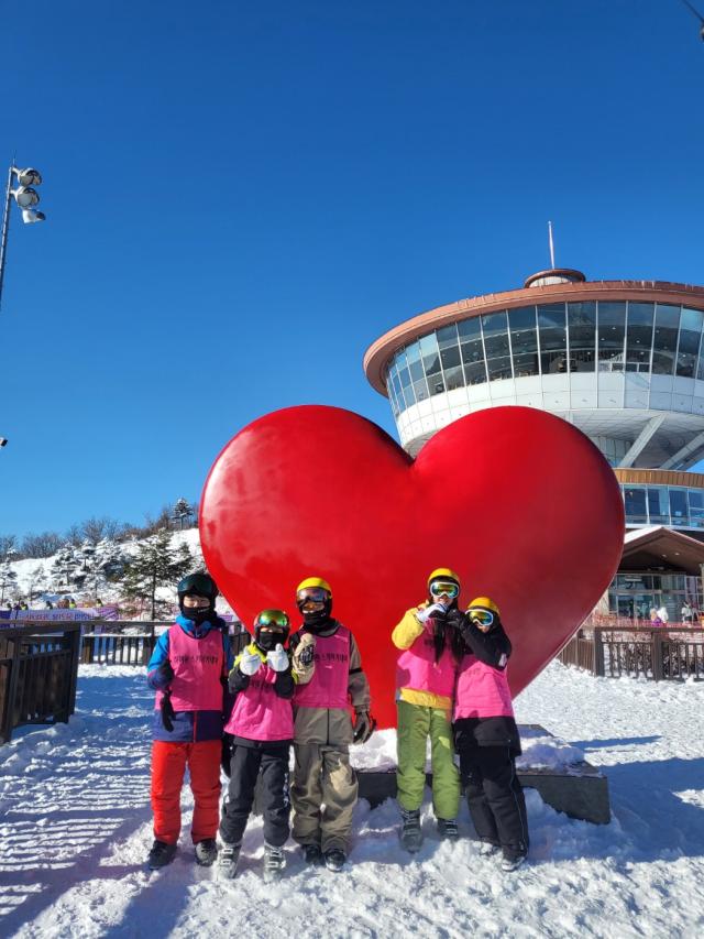 [NSP PHOTO]울릉군, 관내 초등학교 5학년 대상 청소년 스키캠프 개최