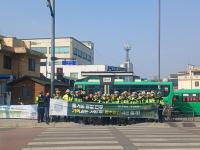 [NSP PHOTO]담양군, 설 명절 대비 유관기관 합동 교통안전 캠페인 전개