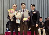 [NSP PHOTO]박용선 경북도의원, 포항제철공고 자랑스러운 동문상 수상