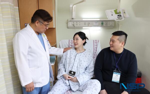 [NSP PHOTO]포항세명기독병원, 전원 어려웠던 응급 임신부 신속 진단과 수술로 산모와 태아 안전 지켜