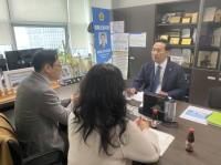 [NSP PHOTO]김용성 경기도의원, 산모신생아 건강관리 지원사업 현장 의견 청취