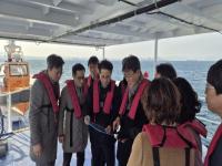 [NSP PHOTO]포항시, 연오세오호 활용해 동해안 해파랑길 해상 현장점검 실시