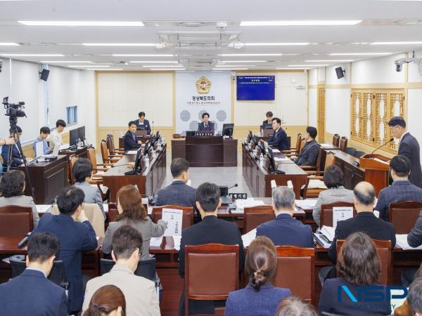 [NSP PHOTO]경상북도의회 저출생지방소멸극복특별위원회, 2026년도 업무보고 청취
