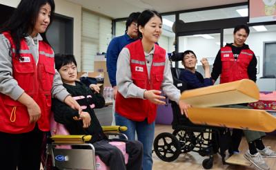 [NSP PHOTO]LG전자, 설 맞아 취약계층에 떡국 나눔 봉사