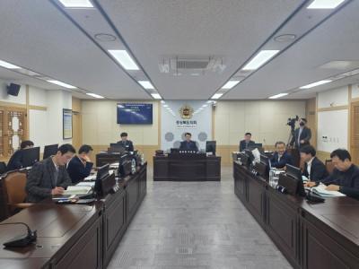 [NSP PHOTO]경북도의회 통합신공항특별위원회 새해 첫 업무보고로 주요 현안 살펴