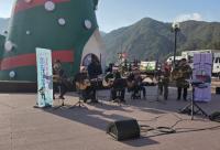 [NSP PHOTO]봉화명호 이나리 어쿠스틱 밴드, 복(福)나눔 박스 기부