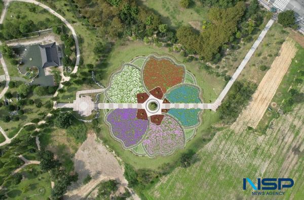 [NSP PHOTO]경주시, 황성공원 빛누리정원에 무궁화 동산 조성