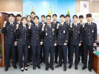 [NSP PHOTO]포항해경, 신임 경찰관 전입신고식 가져