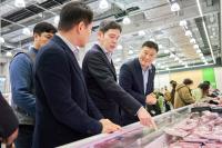 [NSP PHOTO]정용진, 현장경영 진행 중…설 앞두고 트레이더스 구월점 찾아 안전·품질 관리 강화 주문