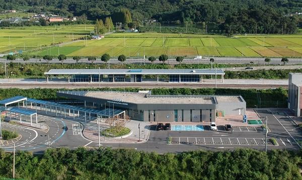 NSP통신-전남장흥역 전경. (사진 = 장흥군)