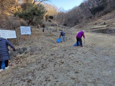 [NSP PHOTO]용인특례시 기흥구 지곡동 공동묘지 환경 정비
