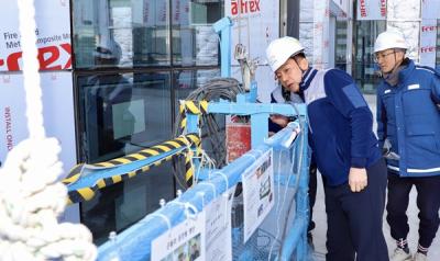 [NSP PHOTO]포스코이앤씨, 동절기 현장 안전 점검 캠페인 진행