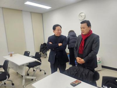 [NSP PHOTO]김석훈 국힘 전 안산갑 당협위원장 지역 발전 방안 논의