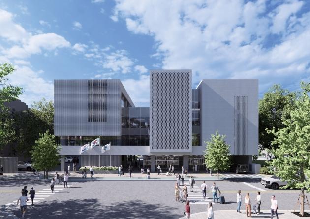 NSP통신-여수동 보훈회관 건립 조감도. (이미지 = 성남시)