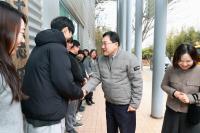 [NSP PHOTO]경주시, 설 명절 맞아 아동복지시설 대자원 위문 방문