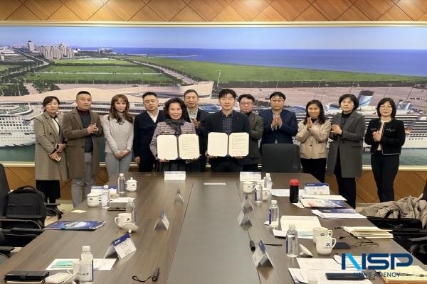NSP통신-포항시는 지난 9일부터 11일까지 중국발(發) 크루즈선 유치를 위해 중국 톈진시를 방문했다. (사진 = 포항시)
