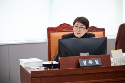 [NSP PHOTO]성복임 경기도의원 인사청문회서 교통공사 사장 후보자 준비 부족 지적