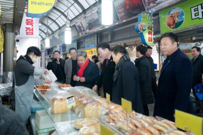 [NSP PHOTO]경주시의회 2026년 설맞이 전통시장 및 사회복지시설 방문