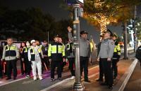 [NSP PHOTO]포북서, 설 명절 맞아 대규모 합동순찰