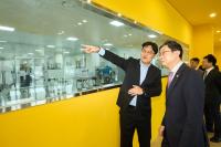 [NSP PHOTO]대웅제약, 1조 스마트공장 공개…금융위원장 현장 점검