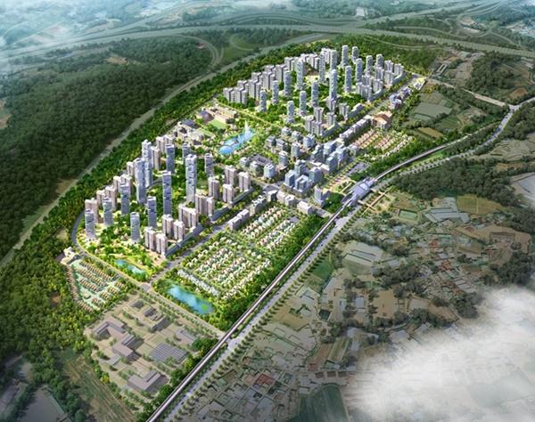 NSP통신-미군 반환공여지 캠프에드워즈 도시개발사업 조감도 (사진 = 파주시)