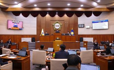 [NSP PHOTO]나주시의회 13일 제277회 임시회 폐회