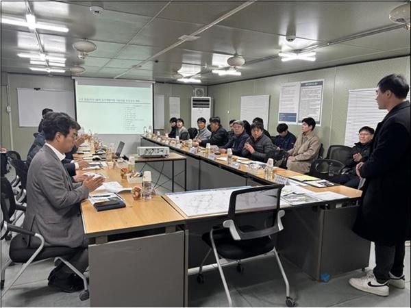 NSP통신-풍동2지구 3·4블록 도시개발사업 기반시설 점검 (사진 = 고양시)