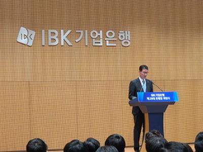 [NSP PHOTO]장민영 IBK기업은행장 노조위원장 수염 길지 않도록 하겠다