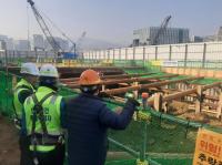 [NSP PHOTO]성남시, 해빙기 대비 건축공사장 안전 점검