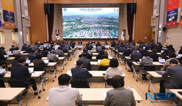 [NSP PHOTO]주낙영 경주시장, 민생·안전·미래전략 속도...설 연휴 이후 시정 현안 점검