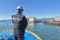 [NSP PHOTO]여수해경, 수출용 패류생산 지정해역 해양오염 점검