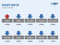 [NSP PHOTO][업앤다운]증권주 하락…대신증권↑·NH투자증권↓