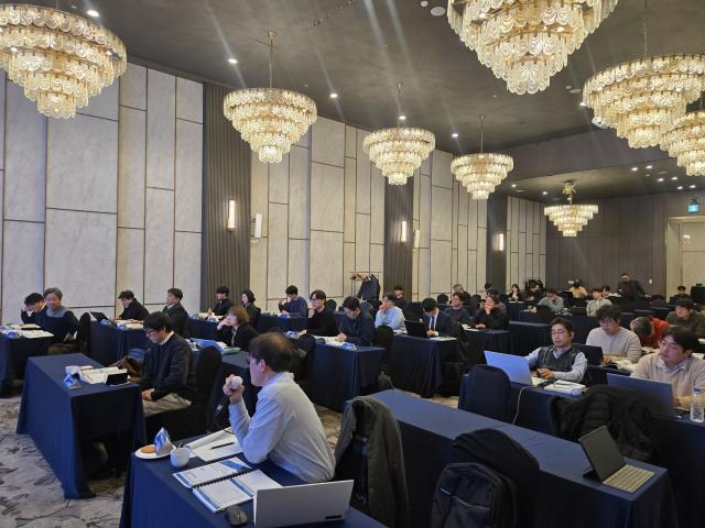 NSP통신-국토안전관리원이 기반시설 첨단관리 기술개발 사업 종합 실증 워크숍을 진행 중이다. (사진 = 국토안전관리원)