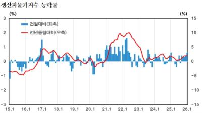[NSP PHOTO]DRAM 49.5%·쇠고기 6.8%↑…생산자물가 5개월째 상승