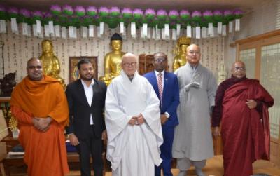 [NSP PHOTO]영천 충효사 주한스리랑카 파뜨마 나단 대사 예방 받아