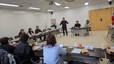 [NSP PHOTO]김석훈 전 당협위원장 해양동 지역사회보장협의체 2월 정례회의 참석